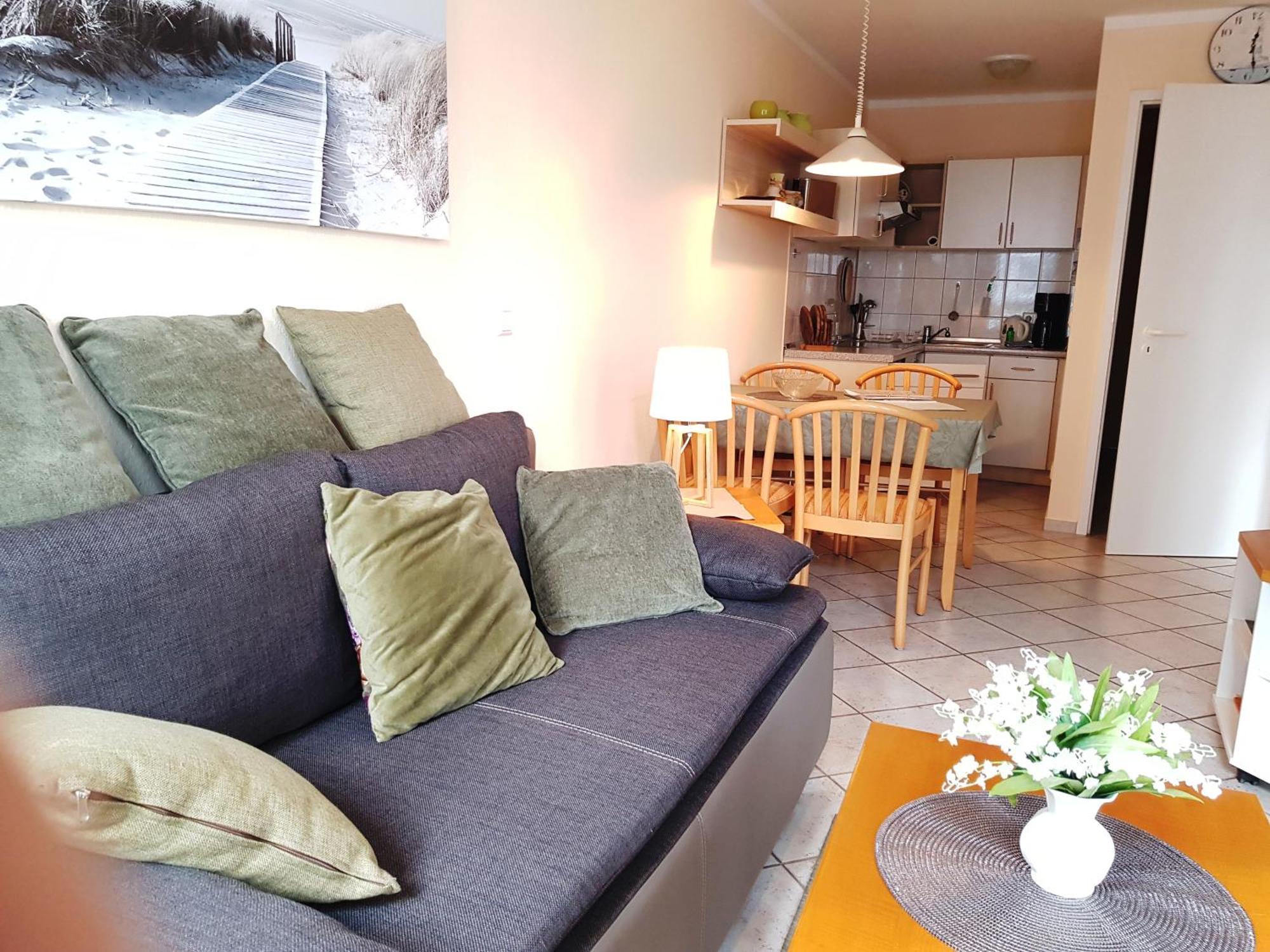 2 Raum Wohnung Morgensonne Mit Balkon Sellin  Bagian luar foto