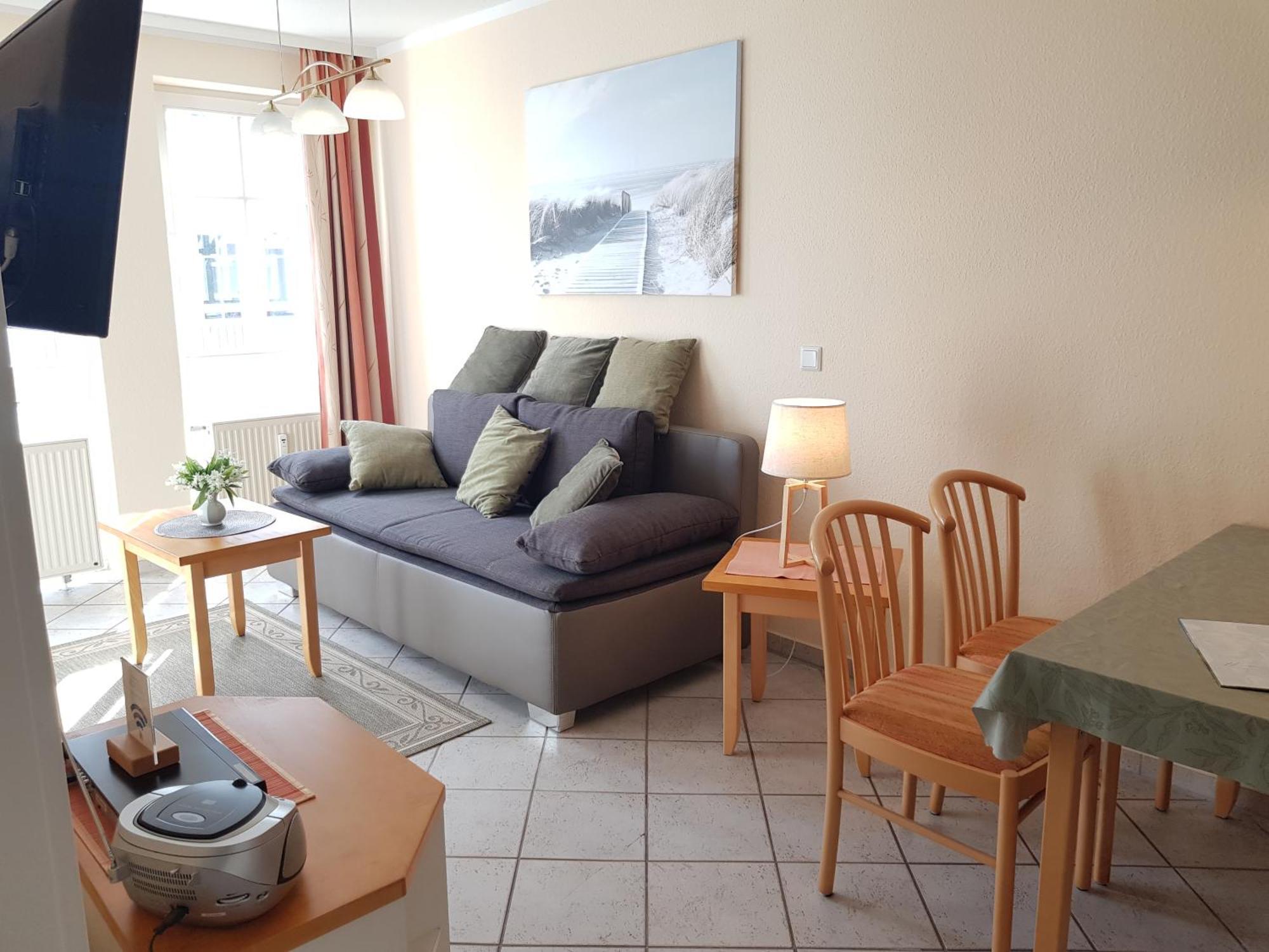 2 Raum Wohnung Morgensonne Mit Balkon Sellin  Bagian luar foto