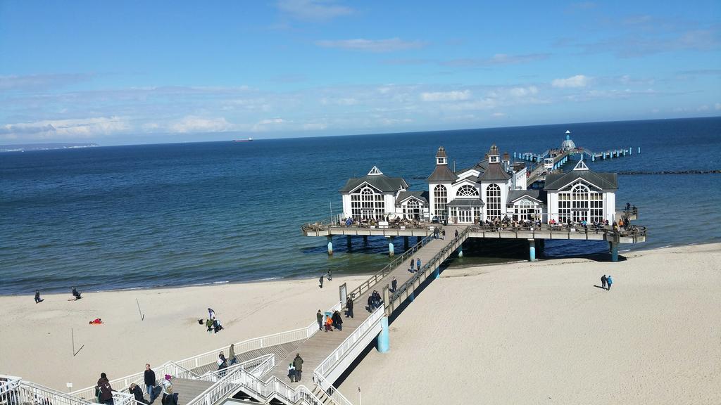2 Raum Wohnung Morgensonne Mit Balkon Sellin  Bagian luar foto